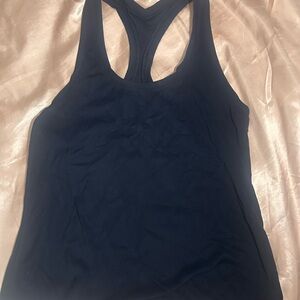 CRZ YOGA Black Racerback Tank Top